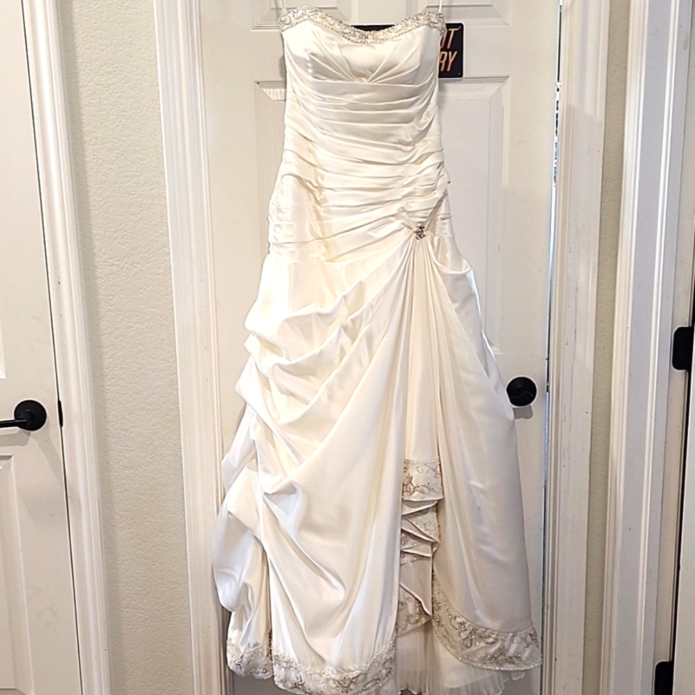 Sophia Tolli strapless corset wedding gown